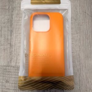 Orange Soft-Touch Phone Case